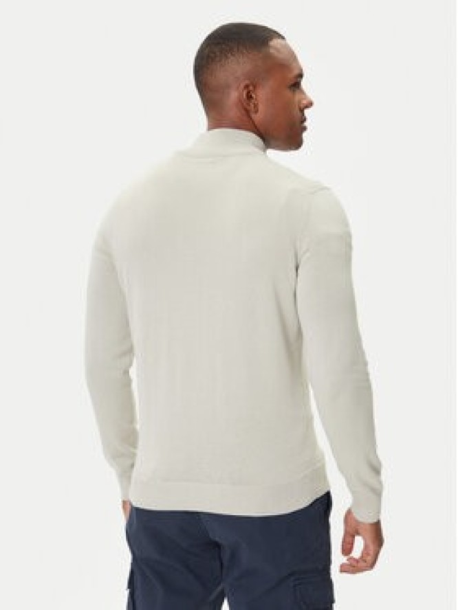 Aeronautica Militare Sweter 252MA1578UL00506 Beżowy Regular Fit