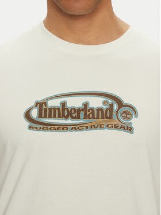 Timberland T-Shirt TB0A6DJY Biały Regular Fit