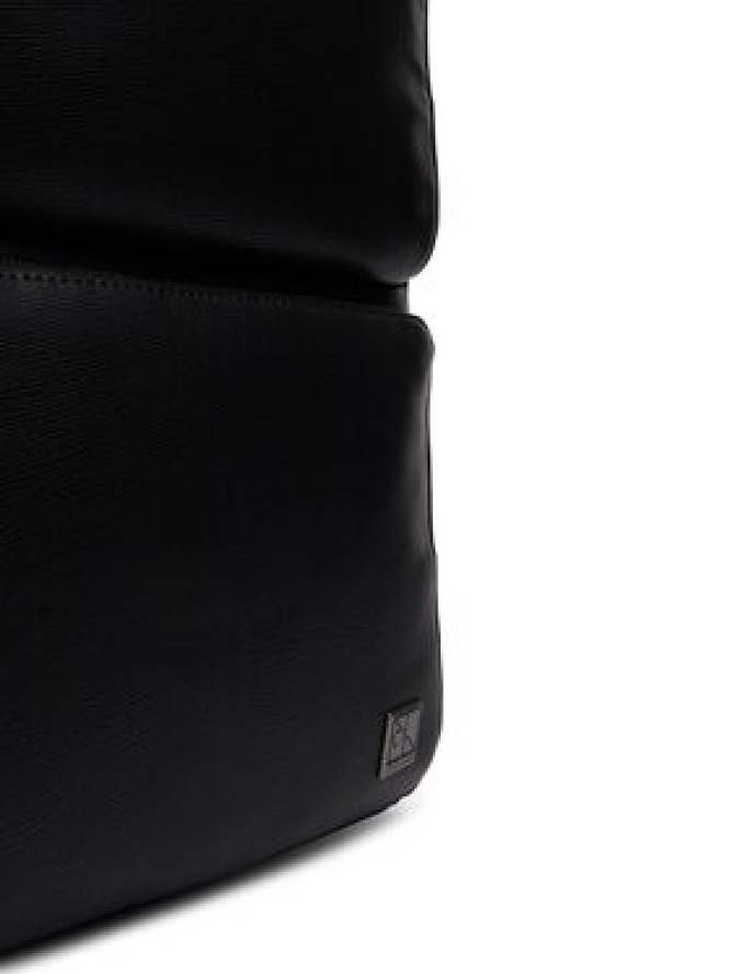 Calvin Klein Plecak Emblem Hw Slim Pocket Backpack LV04D3289G Czarny