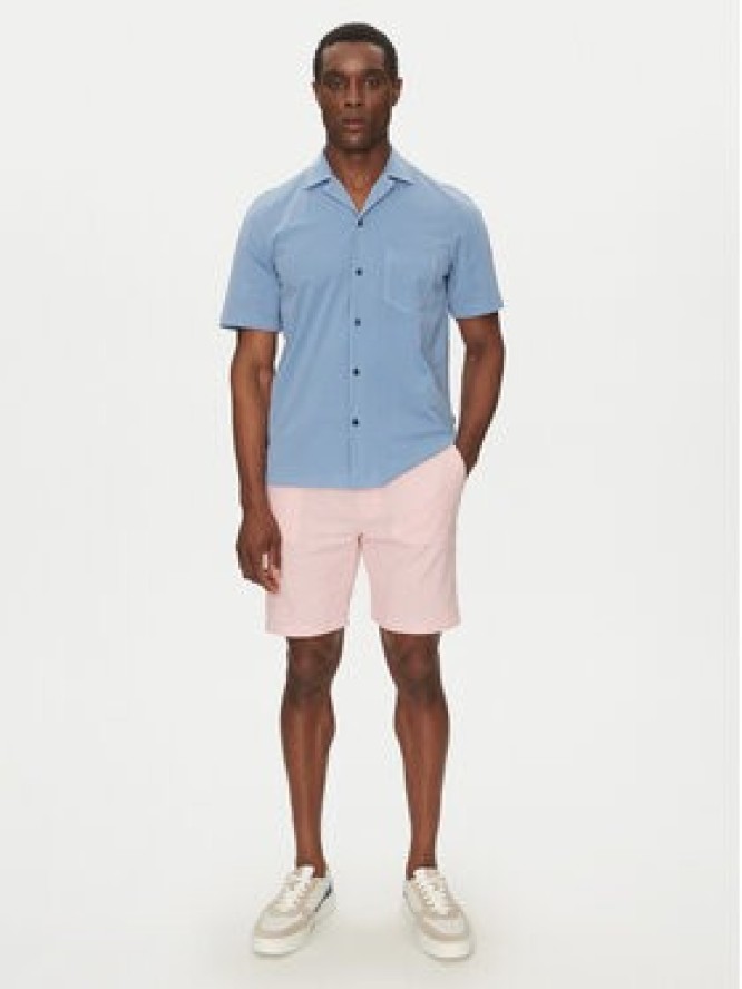 BOSS Szorty materiałowe 50536863 Różowy Tapered Fit