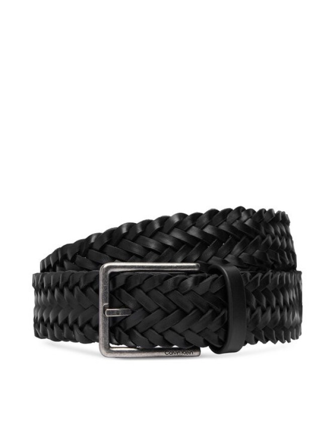 Calvin Klein Pasek Męski Warmth Buckle 35Mm LV04D7053G Czarny