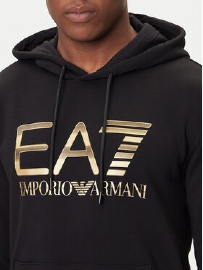 EA7 Emporio Armani Bluza 7M001190 AF17787 UC001 Czarny Regular Fit