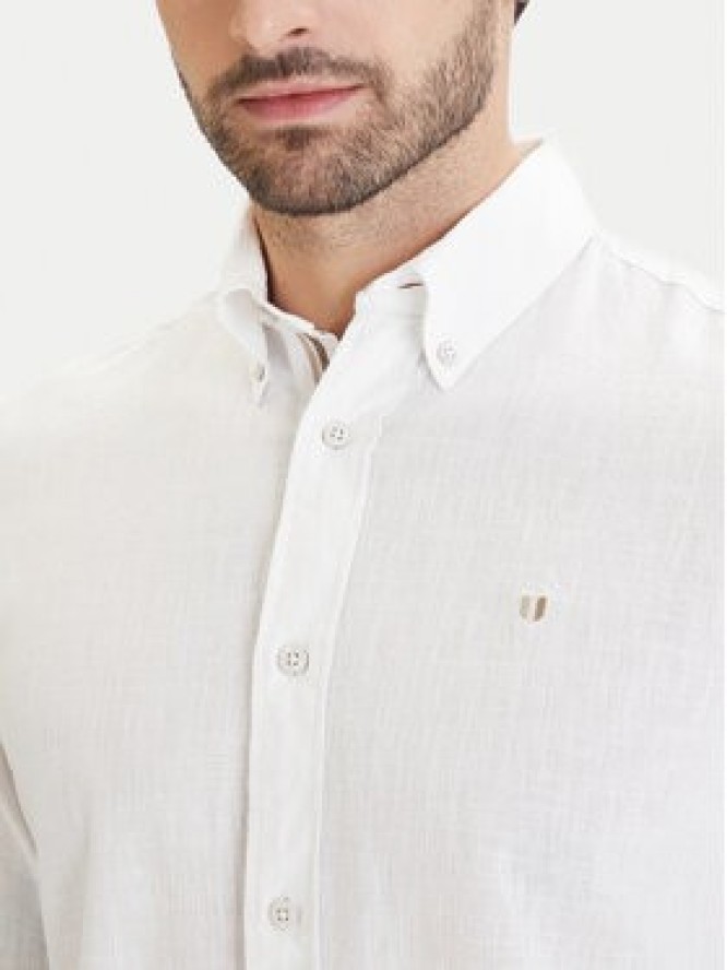 Jack & Jones Koszula Blusummer 12293269 Biały Regular Fit