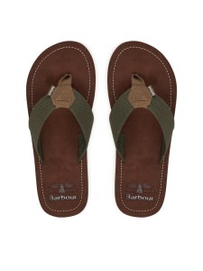 Barbour Japonki MBS0007OL52 Zielony ciemny