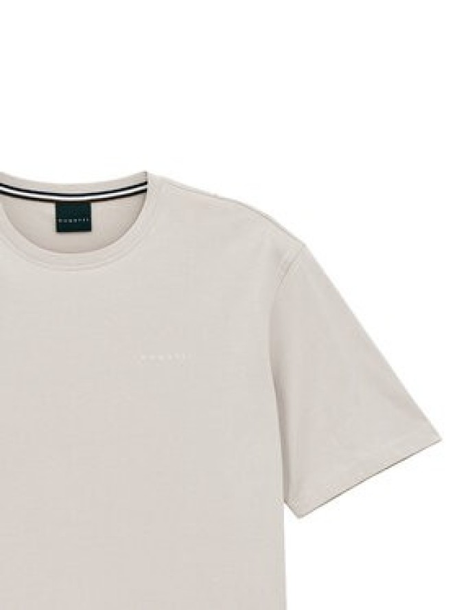 Bugatti T-Shirt 8350-15040E Beżowy Regular Fit