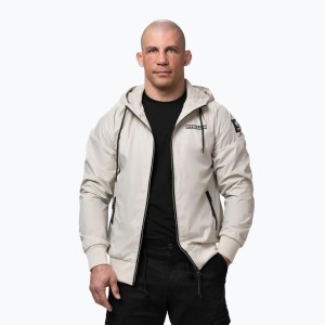 Kurtka męska Pitbull Athletic Logo Nylon Hooded