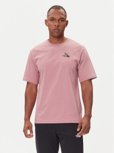 The North Face T-Shirt Dome Flower NF0A8EGX Różowy Relaxed Fit