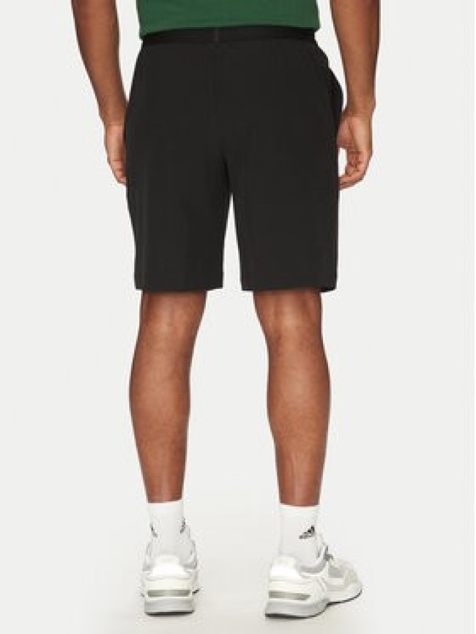 Lacoste Szorty tenisowe GH7452 Czarny Regular Fit