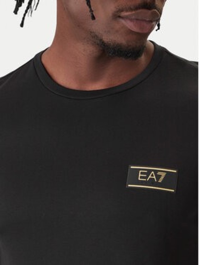EA7 Emporio Armani T-Shirt 7M001331 AF13739 UC001 Czarny Regular Fit