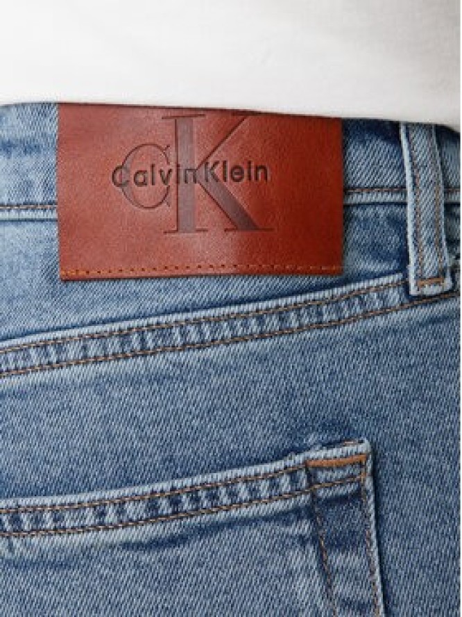 Calvin Klein Jeans Jeansy LV04RE700G Niebieski Slim Fit