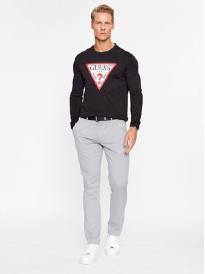 Guess Longsleeve M2YI31 I3Z14 Czarny Regular Fit