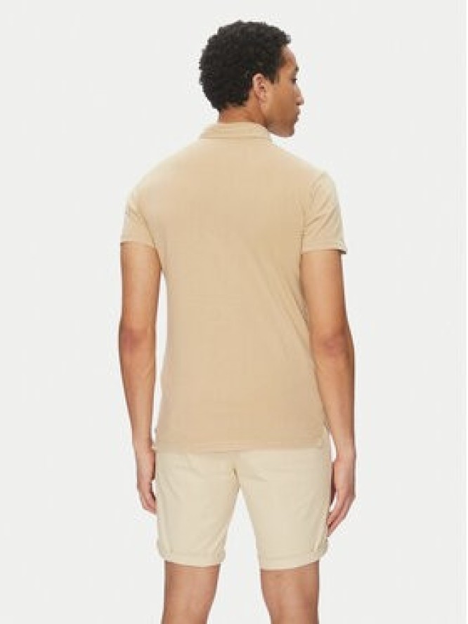 INDICODE T-Shirt Injamiro 41-143 Beżowy Regular Fit