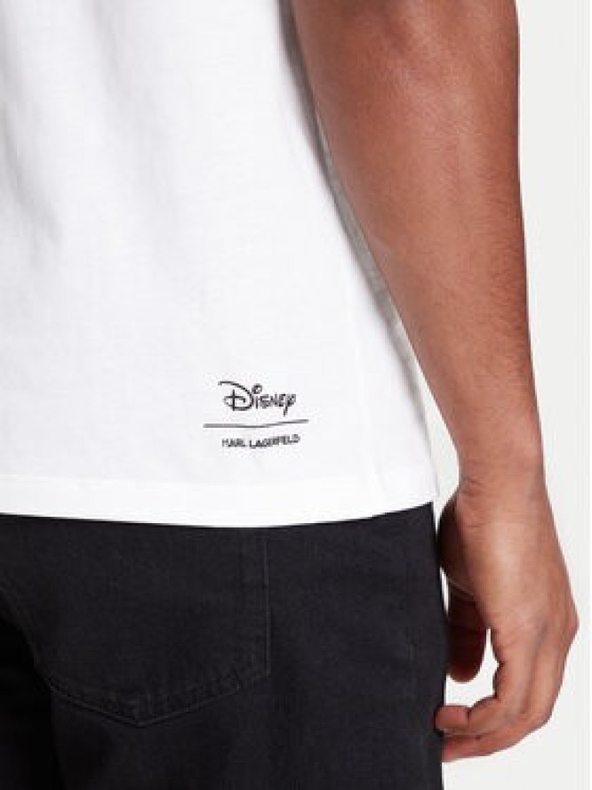 KARL LAGERFELD T-Shirt 755097 553270 Biały Regular Fit