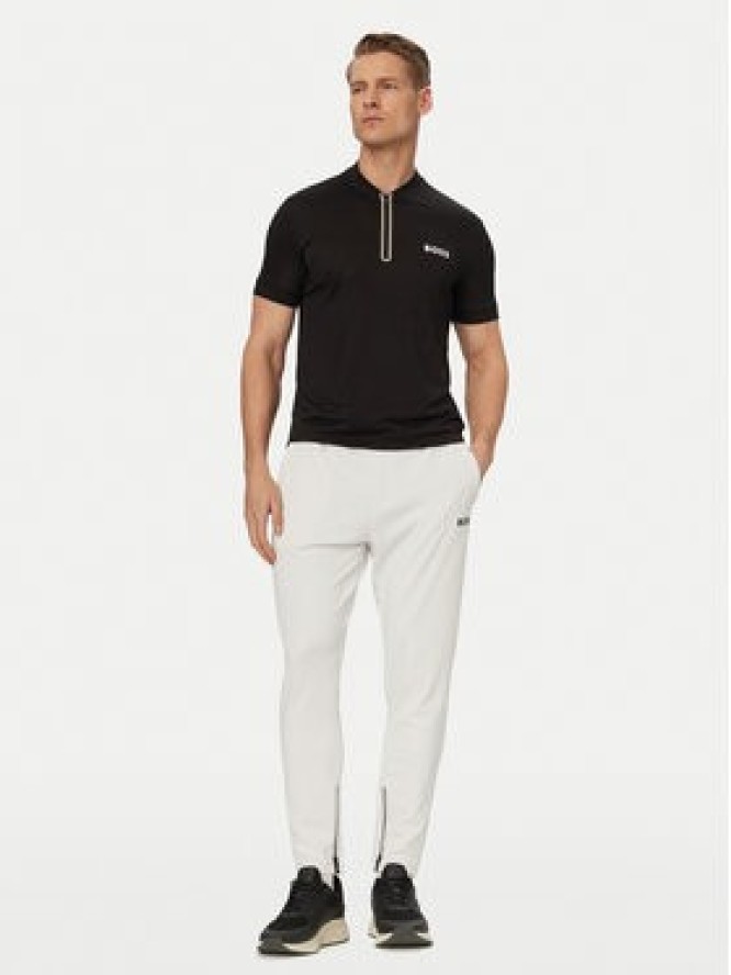 BOSS Spodnie dresowe Toc Spin 50554379 Biały Regular Fit