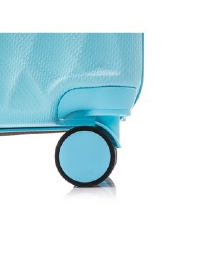 Semi Line Walizka duża T5723-4 Błękitny