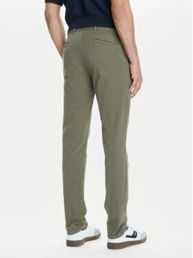 BOSS Chinosy 50548006 Zielony Slim Fit