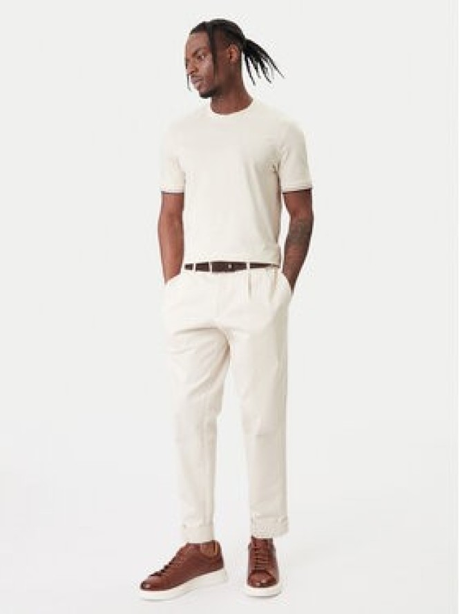 BOSS T-Shirt Thompson 04 50501097 Écru Regular Fit