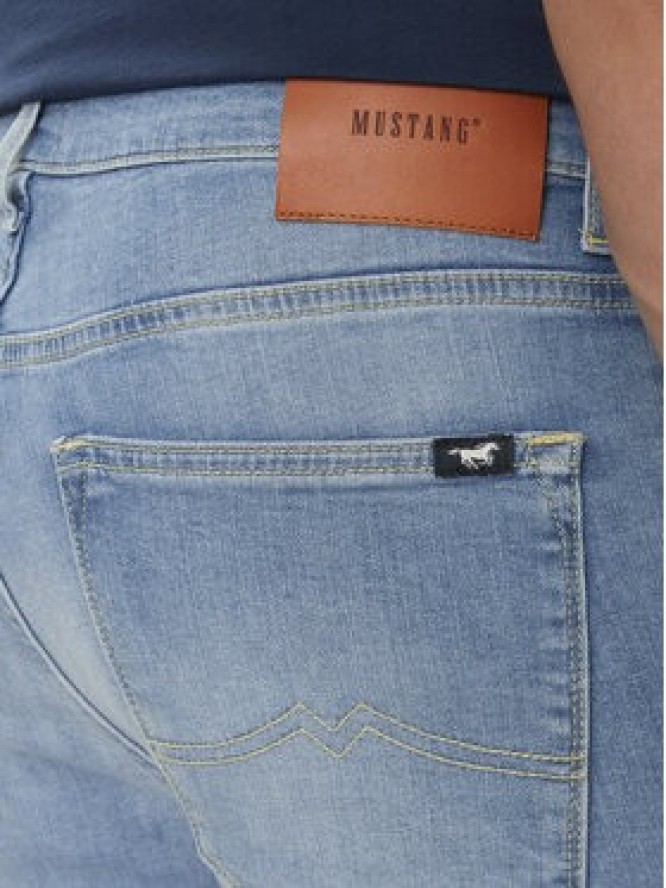Mustang Jeansy Frisco 1015116 Niebieski Skinny Fit