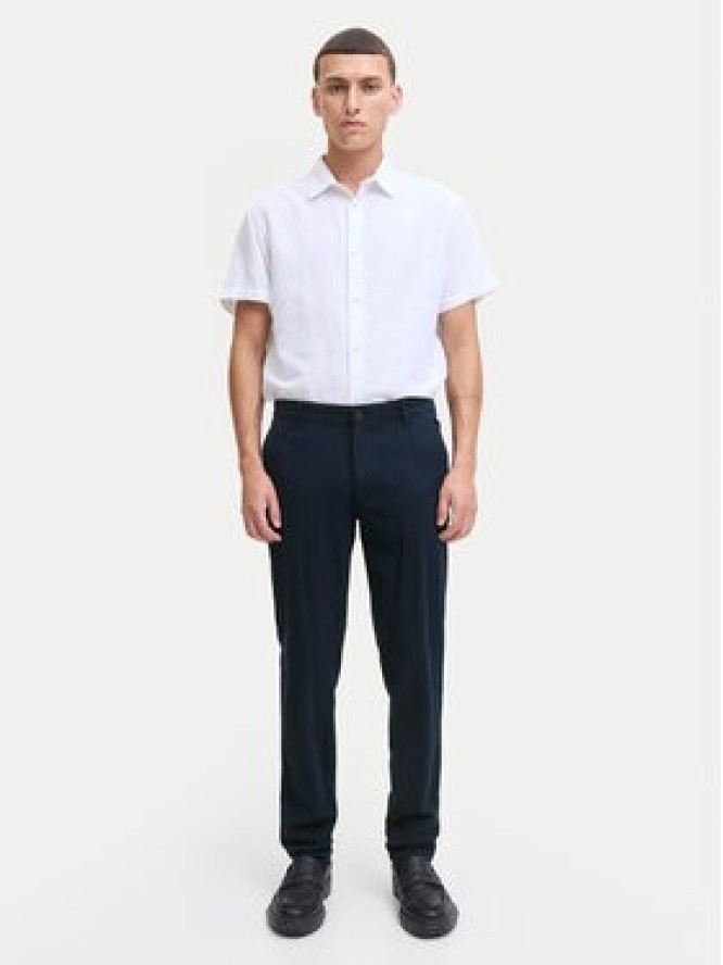 Jack & Jones Chinosy Marco Bowie 12279659 Niebieski Slim Fit