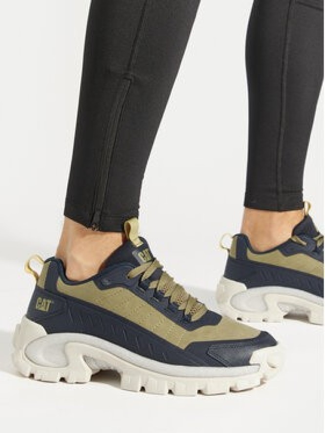 CAT Footwear Sneakersy Intruder Lighting P111500 Zielony