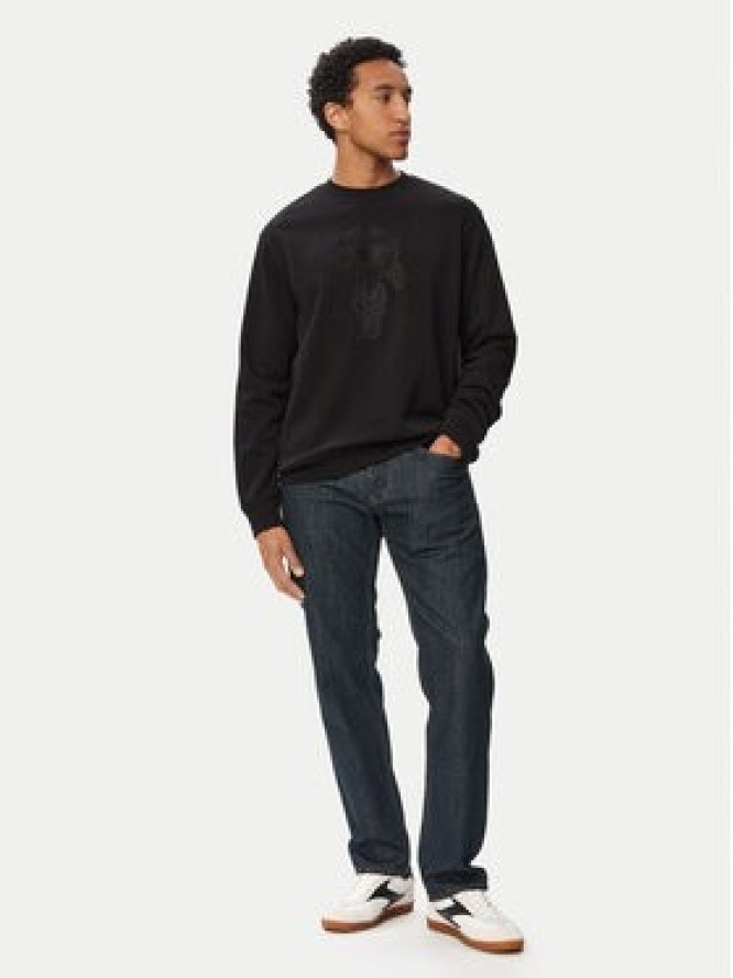 KARL LAGERFELD Bluza 705011 563900 Czarny Regular Fit