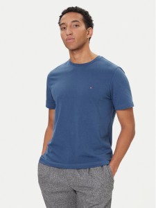 Tommy Hilfiger T-Shirt Ess Seasonal MW0MW39995 Niebieski Regular Fit