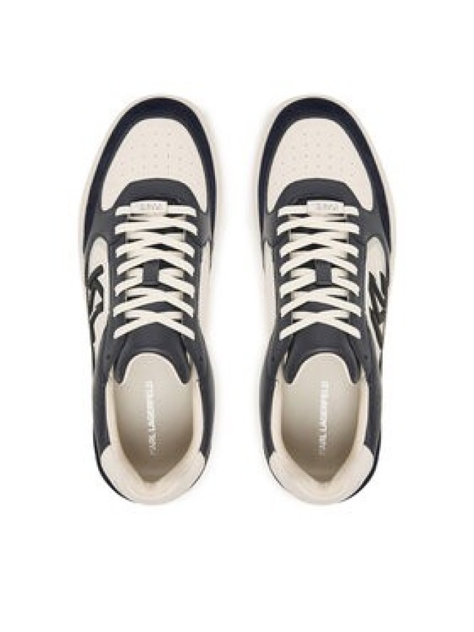 KARL LAGERFELD Sneakersy Kourtney KL53026 Granatowy