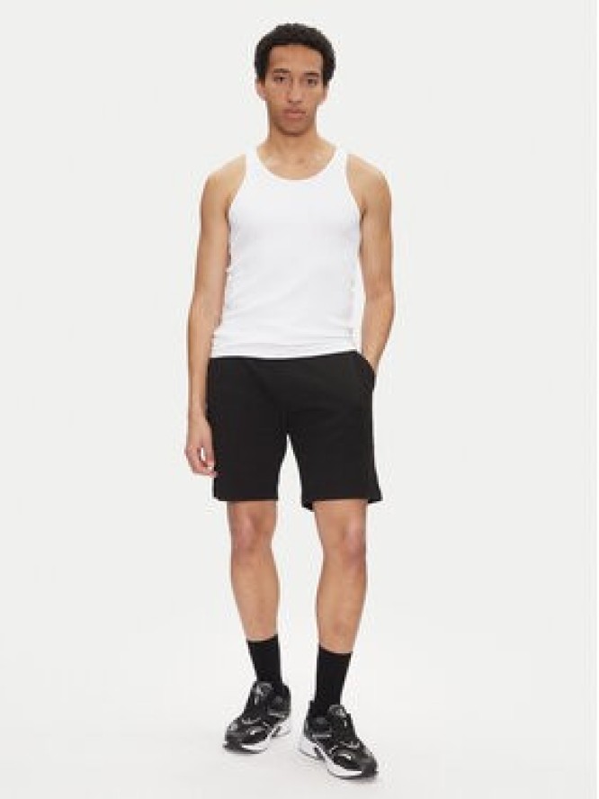 Calvin Klein Jeans Szorty sportowe J30J327247 Czarny Regular Fit