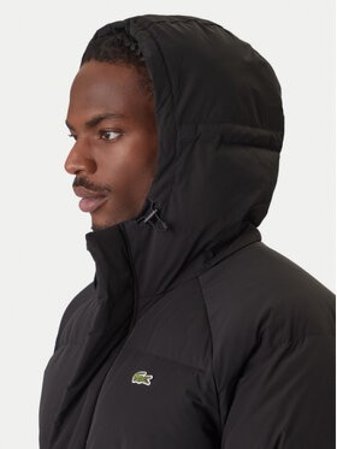 Lacoste Kurtka puchowa BH6162 Czarny Regular Fit