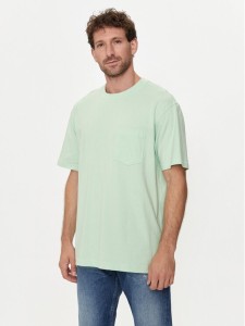 Gap T-Shirt 627101-00 Zielony Regular Fit