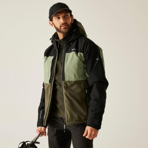 Kurtka męska przejściowa ocieplana przeciwdeszczowa Maland