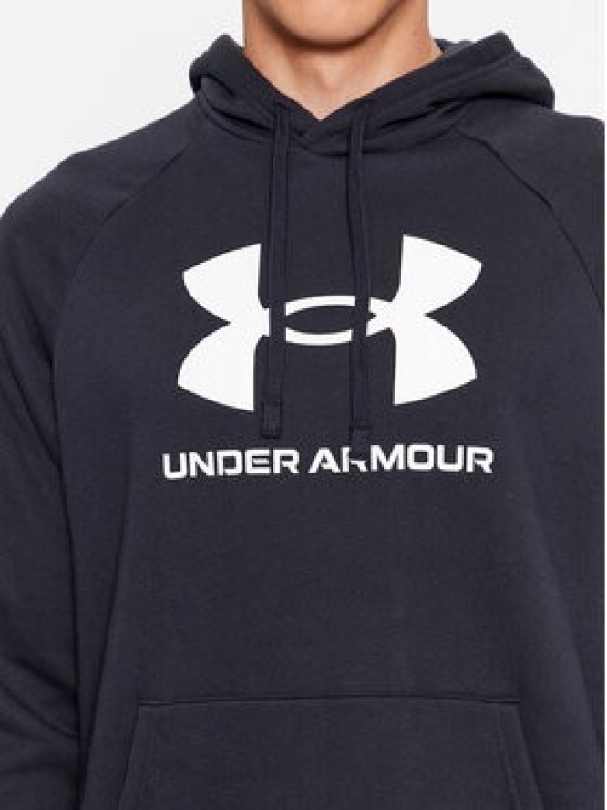 Under Armour Bluza Ua Rival Fleece Logo Hd 1379758 Czarny Loose Fit
