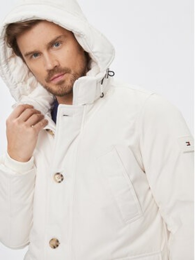 Tommy Hilfiger Kurtka puchowa Rockie MW0MW32779 Biały Regular Fit