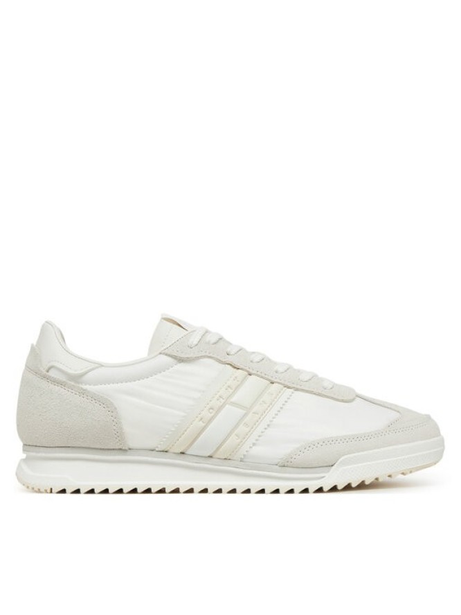 Tommy Jeans Sneakersy Tjm Retro Runner Cleated EM0EM01527 Biały