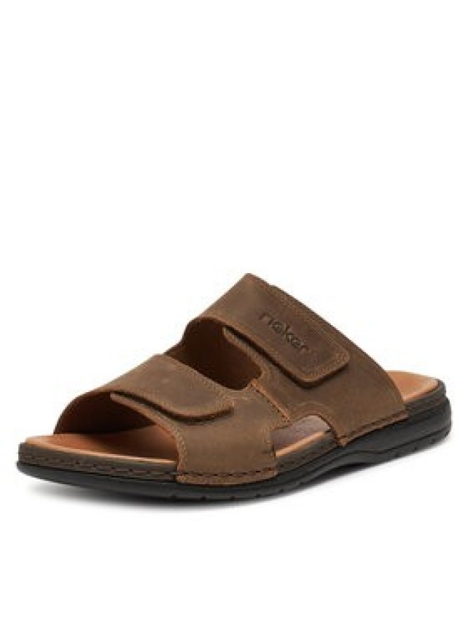 Rieker Klapki 25592-25 Brązowy