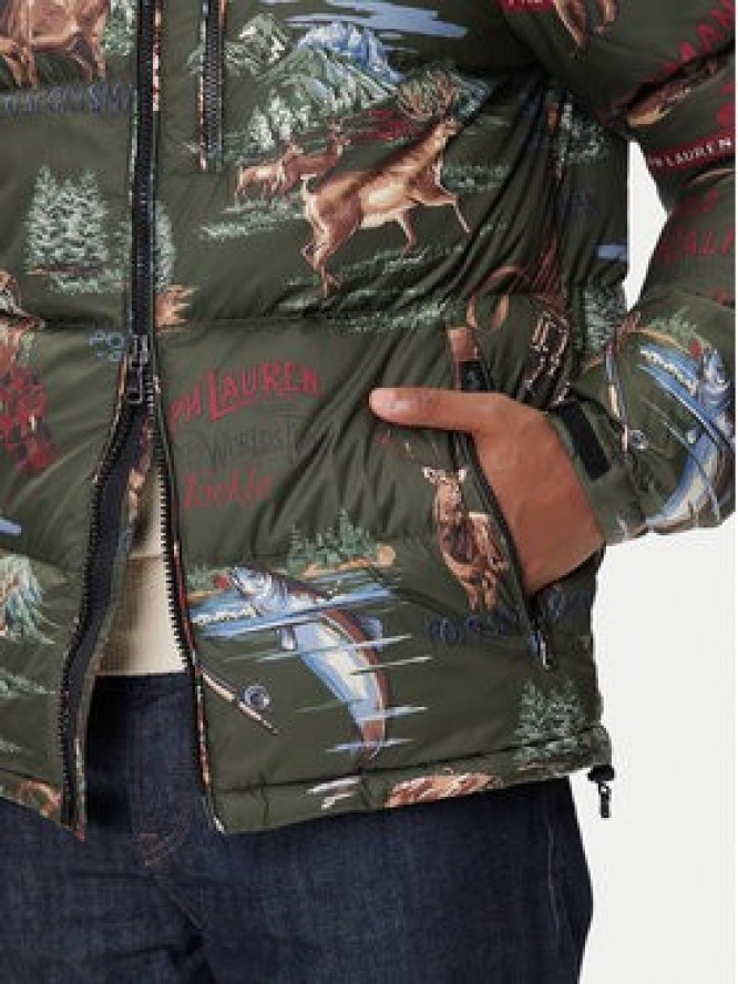 Polo Ralph Lauren Kurtka puchowa 710977071001 Zielony Regular Fit