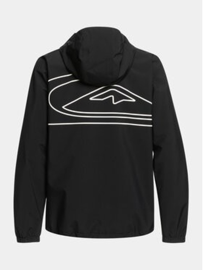 Quiksilver Kurtka outdoor High In Th Hood EQYTJ03436 Czarny Regular Fit