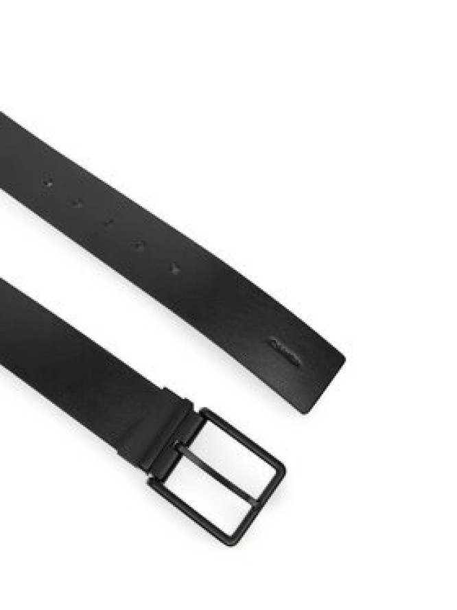 Calvin Klein Pasek Męski Warmth Buckle Smooth 40Mm Adj/Re LV04D7118G Czarny