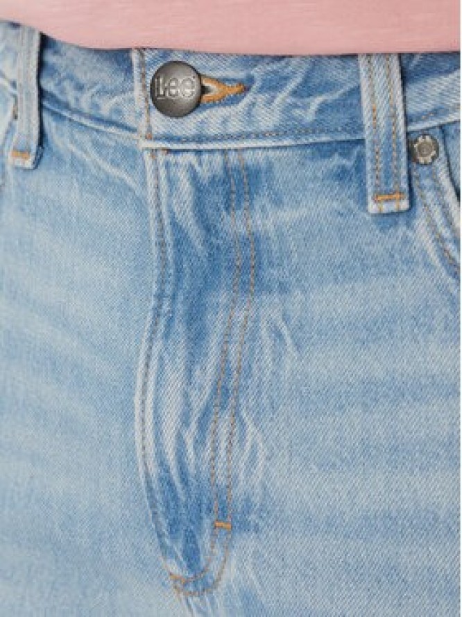 Lee Jeansy West 112363966 Niebieski Straight Fit