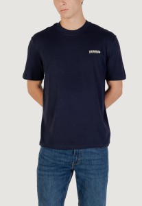 Koszulka crop top Mężczyzna NAPAPIJRI S-SMALL BOX SS