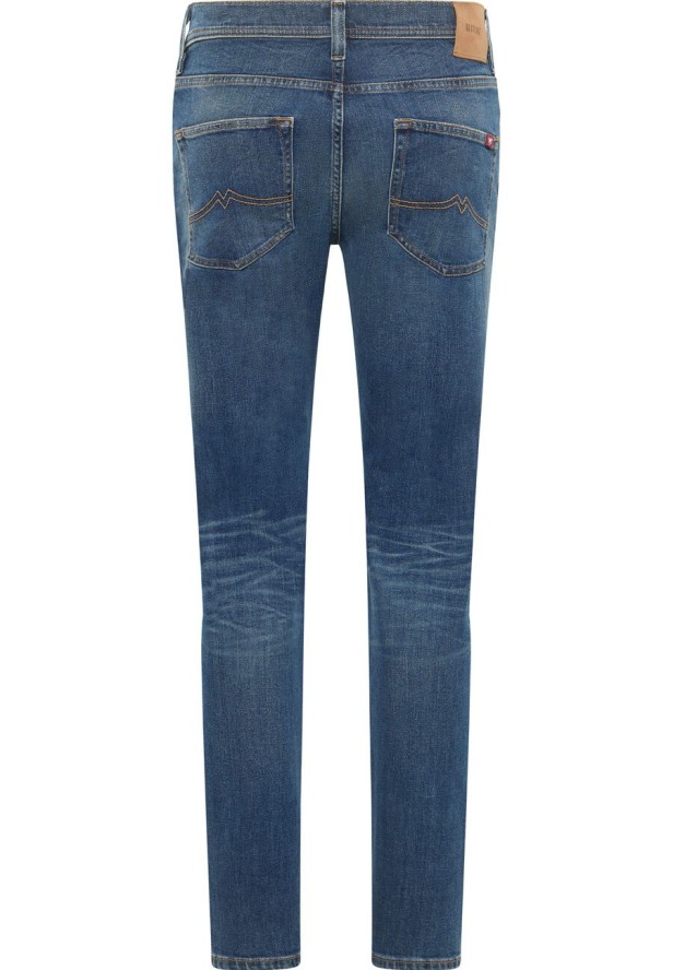 MĘSKIE SPODNIE JEANSOWE MUSTANG ORLANDO SLIM DENIM BLUE 1014599 5000 773