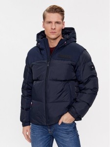 Tommy Hilfiger Kurtka zimowa New York MW0MW32771 Granatowy Regular Fit