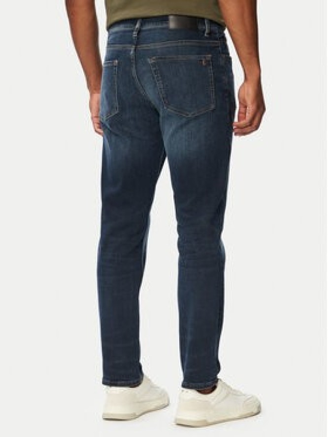 BOSS Jeansy 50566088 Granatowy Regular Fit