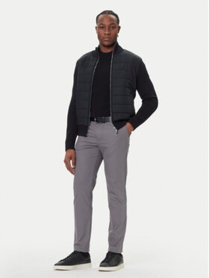 BOSS Chinosy P-Kaiton1 50543945 Szary Slim Fit