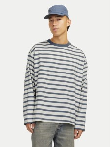 Jack & Jones Longsleeve Islington 12273202 Niebieski Loose Fit