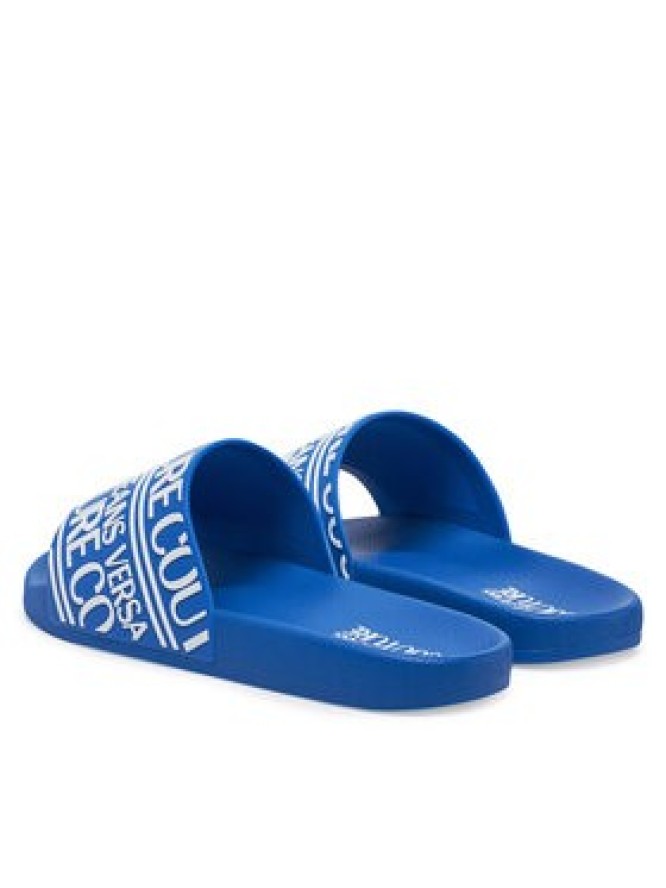 Versace Jeans Couture Klapki 78YA3SQ1 Niebieski