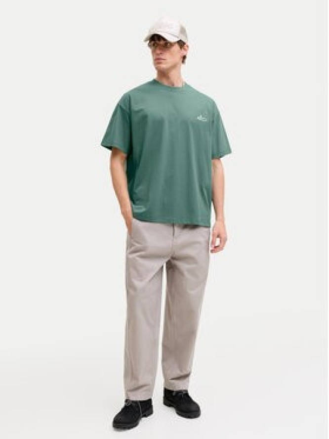 Jack & Jones T-Shirt Dust 12292982 Turkusowy Loose Leg