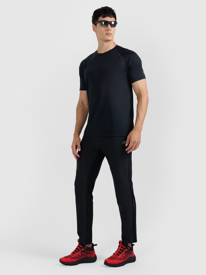 4F Buty trekkingowe Original Trail Mid męskie - czerwone 40