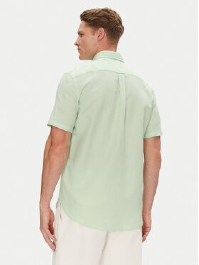 Tommy Hilfiger Koszula MW0MW40703 Zielony Regular Fit