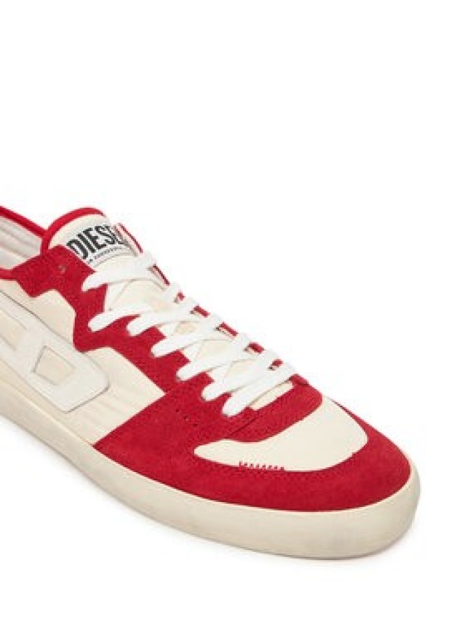 Diesel Sneakersy S-Leroji D-1 Low Y03489P8119 HA678 Czerwony